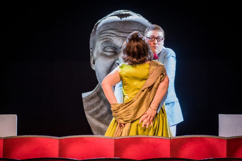 Anna Bonitatibus - Agrippina | James Hall - Narciso | Photo © Robert Workman}