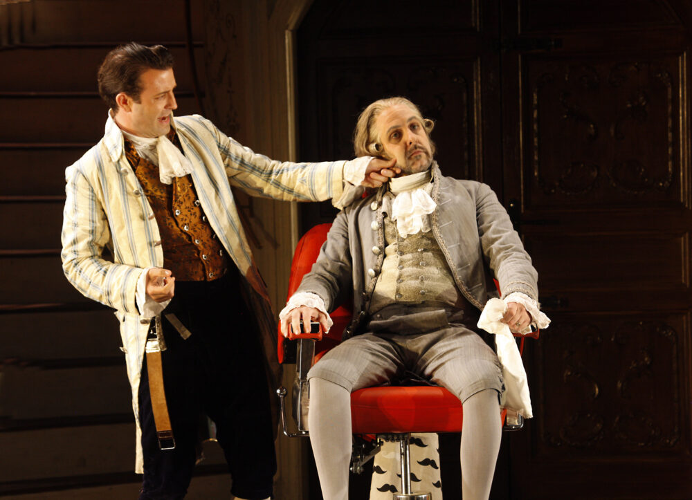 Charles Rice - Figaro | Riccardo Novaro - Bartolo | Photo ©Simon Annand}